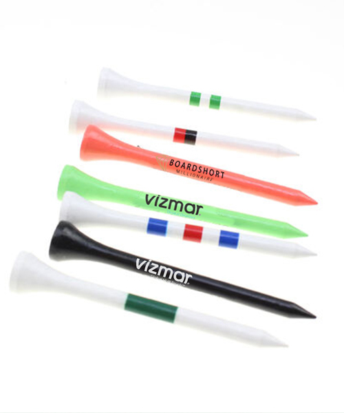 Eco-Friendly Bamboo Golf Tees With Customized Logo-3 1/4"