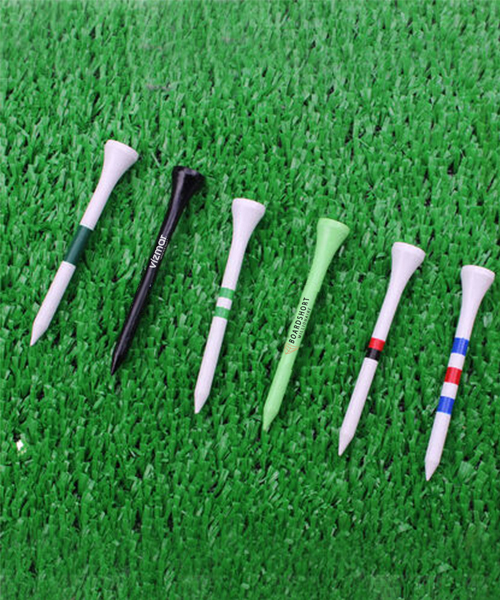 Eco-Friendly Bamboo Golf Tees With Customized Logo-3 1/4"